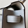 Kelly Mini HSS Epsom Nata(I2) And Gris Asphalte(M8)Gold Hardware - Image 6