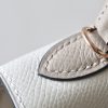 Kelly Mini HSS Epsom Craie(10) And Trench(S2)Rose Gold Hardware - Image 8
