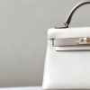 Kelly Mini HSS Epsom Craie(10) And Trench(S2)Rose Gold Hardware - Image 4