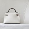 Kelly Mini HSS Epsom Craie(10) And Trench(S2)Rose Gold Hardware - Image 3