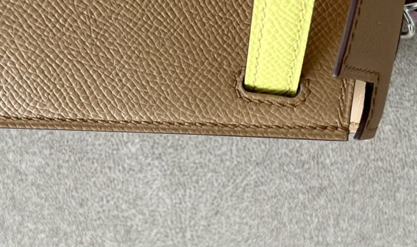 Kelly Mini HSS Epsom Chai(0M), Lime(9R) And Mauve Sylvestre(X9) Palladium Hardware - Image 5