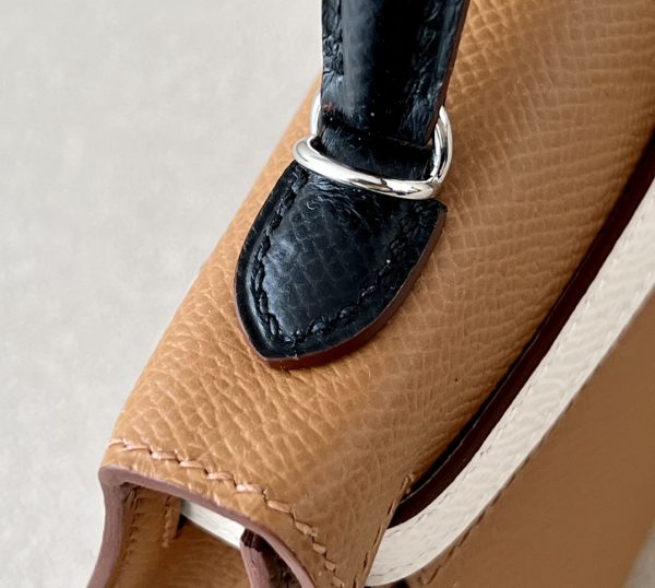 Kelly Mini HSS Epsom Gold(37), Nior(89) And Blue Saphir(73) Palladium Hardware - Image 9