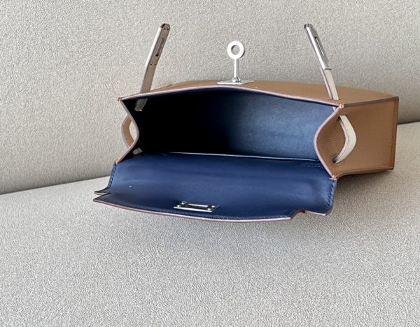 Kelly Mini HSS Epsom Gold(37), Nior(89) And Blue Saphir(73) Palladium Hardware - Image 5