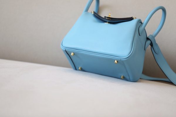 Lindy Mini Swift Blue du Nord (P3) Gold Hardware - Image 9
