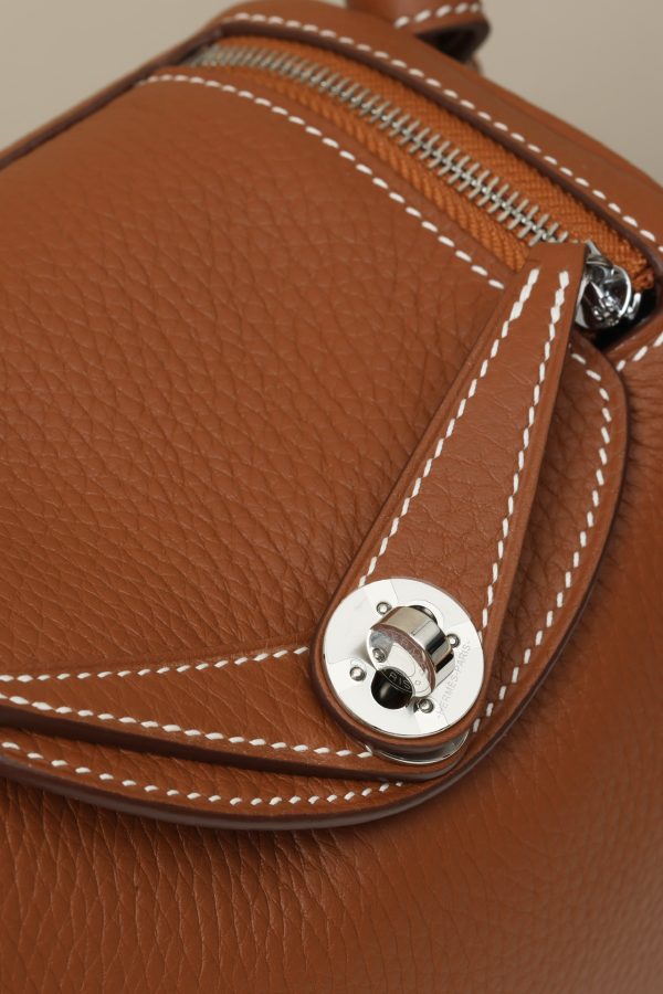 Lindy Mini Clemence Mini Gold (37) Palladium Hardware - Image 8