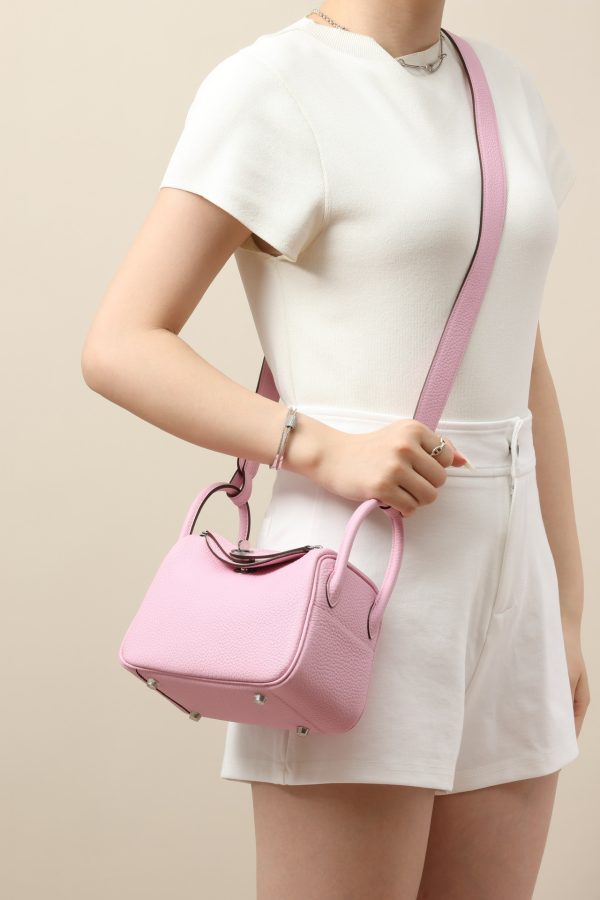 Lindy Mini Clemence Mauve Sylvestre (X9) Palladium Hardware - Image 9
