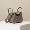 Lindy Mini Clemence Gris Asphalte (M8) Gold Hardware - Image 2