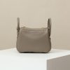 Lindy Mini Clemence Gris Asphalte (M8) Gold Hardware - Image 4
