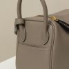 Lindy Mini Clemence Gris Asphalte (M8) Gold Hardware - Image 9