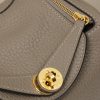 Lindy Mini Clemence Gris Asphalte (M8) Gold Hardware - Image 8