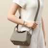 Lindy Mini Clemence Gris Asphalte (M8) Gold Hardware - Image 3