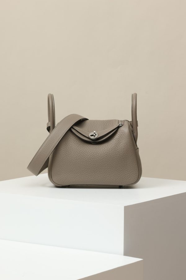 Lindy Mini Clemence Gris Asphalte (M8) Palladium Hardware