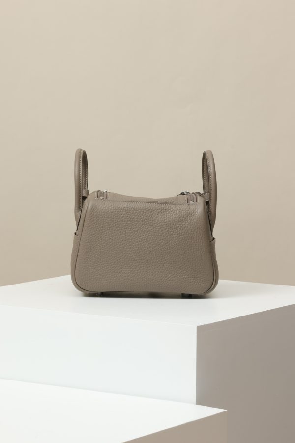 Lindy Mini Clemence Gris Asphalte (M8) Palladium Hardware - Image 3