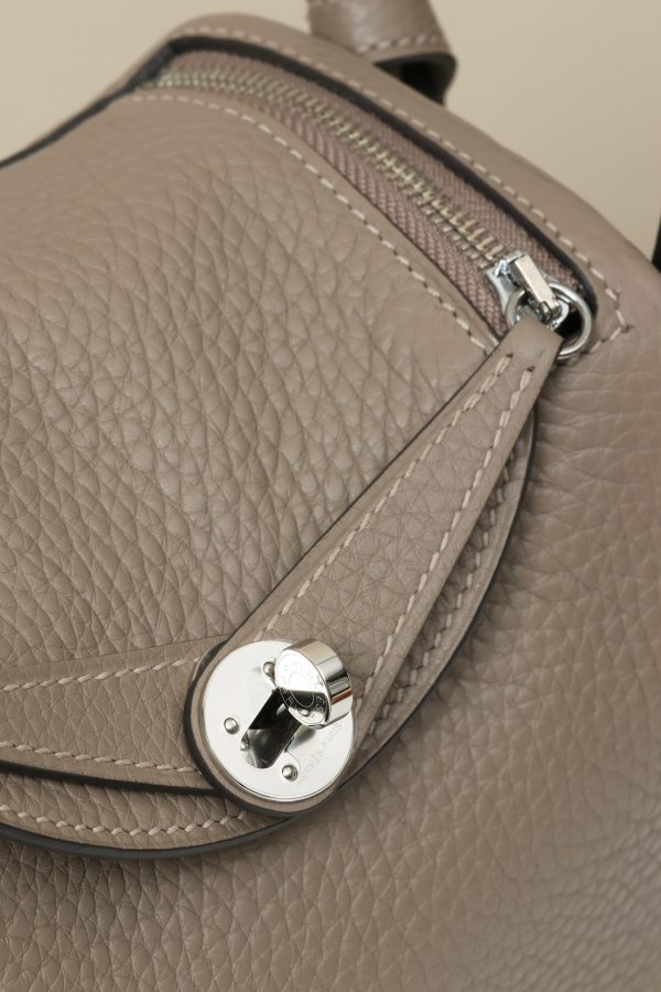 Lindy Mini Clemence Gris Asphalte (M8) Palladium Hardware - Image 5