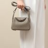 Lindy Mini Clemence Gris Asphalte (M8) Palladium Hardware - Image 8
