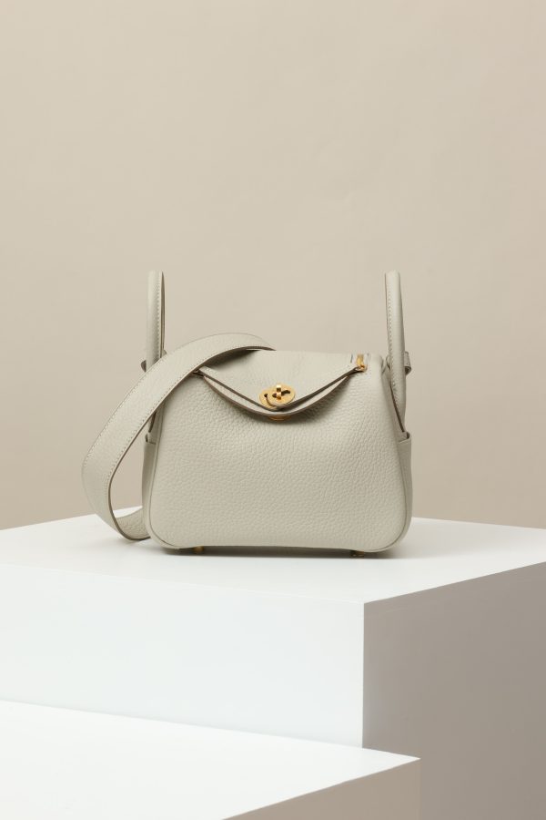Lindy Mini Clemence Beton (8L) Gold Hardware