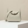 Lindy Mini Clemence Beton (8L) Palladium Hardware