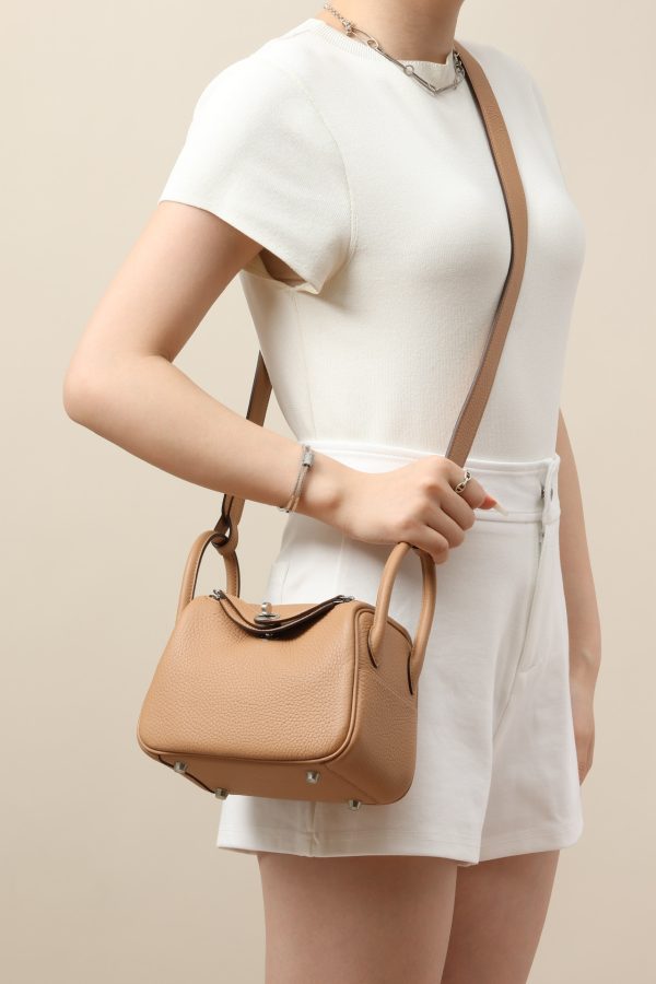Lindy Mini Clemence Chai (0M) Palladium Hardware - Image 9