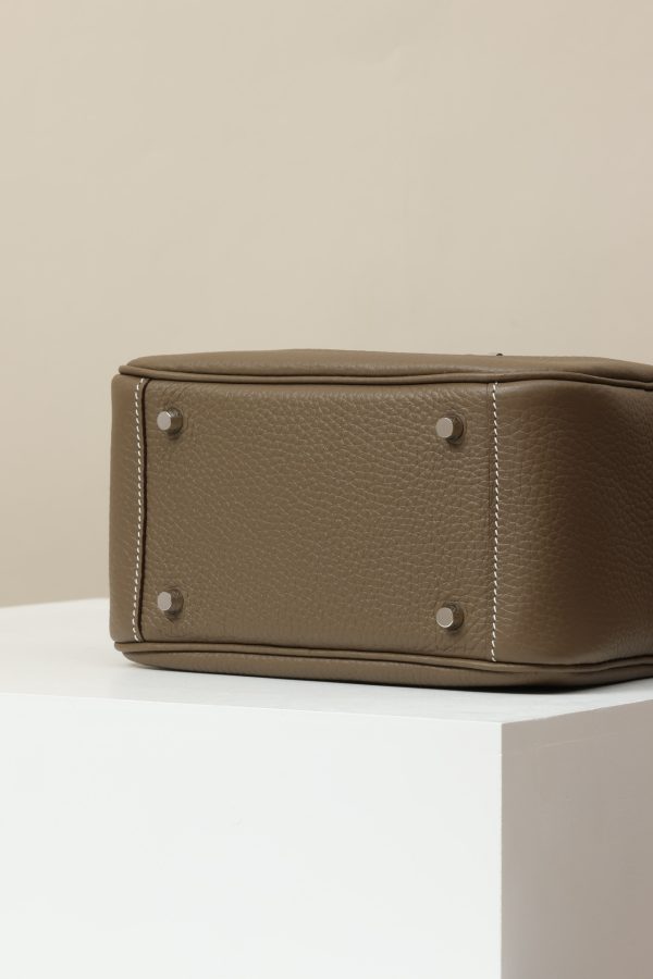 Lindy Mini Clemence Etoupe (18) Palladium Hardware - Image 6