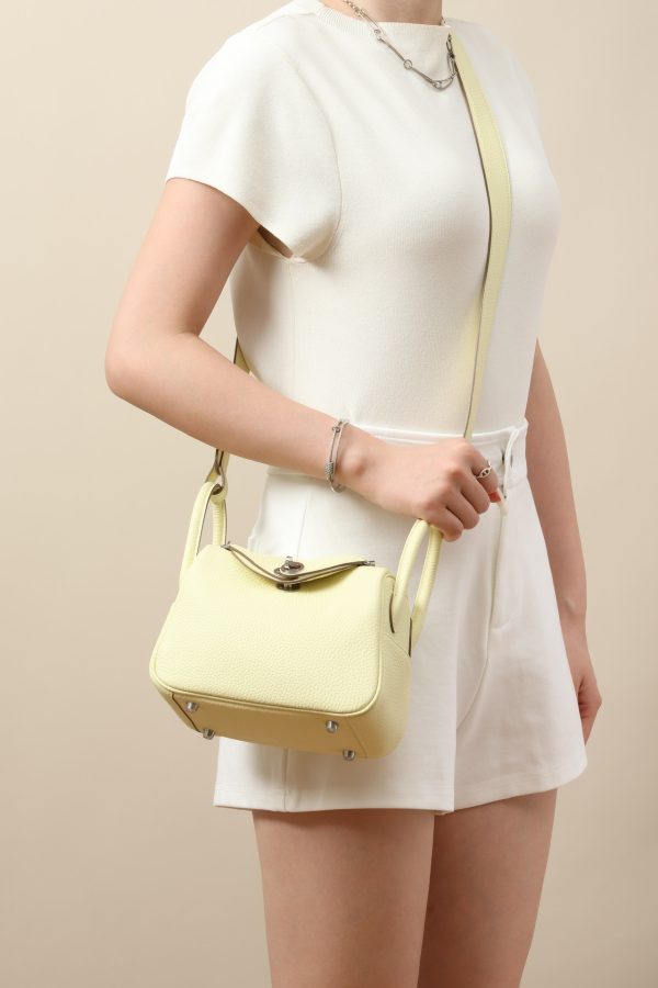 Lindy Mini Clemence ?Jaune milton (I8) Palladium Hardware - Image 9