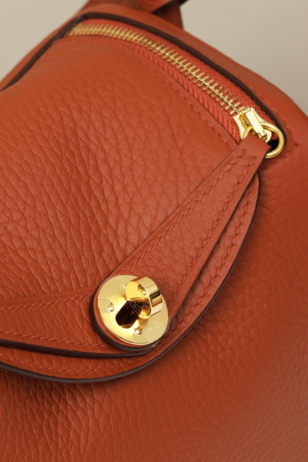 Lindy Mini Clemence Cuivre (6C) Gold Hardware - Image 6