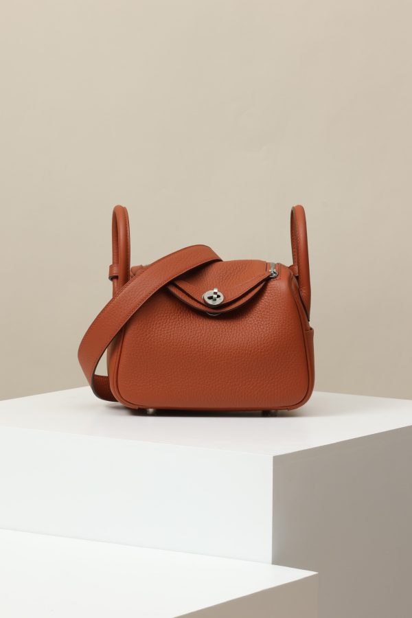 Lindy Mini Clemence Cuivre (6C) Palladium Hardware