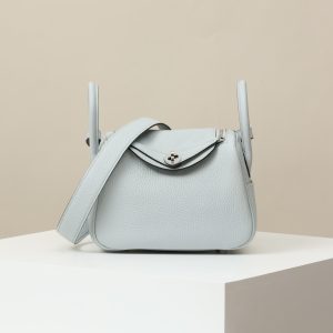 Lindy Mini Clemence Blue Pale (08) Palladium Hardware