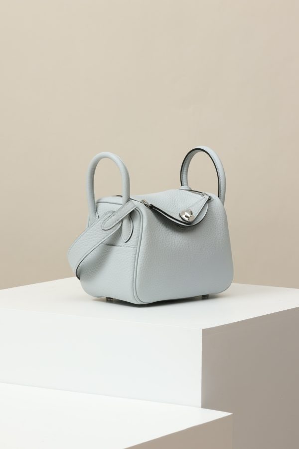 Lindy Mini Clemence Blue Pale (08) Palladium Hardware - Image 2