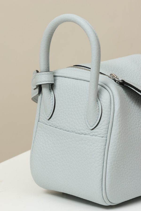 Lindy Mini Clemence Blue Pale (08) Palladium Hardware - Image 7