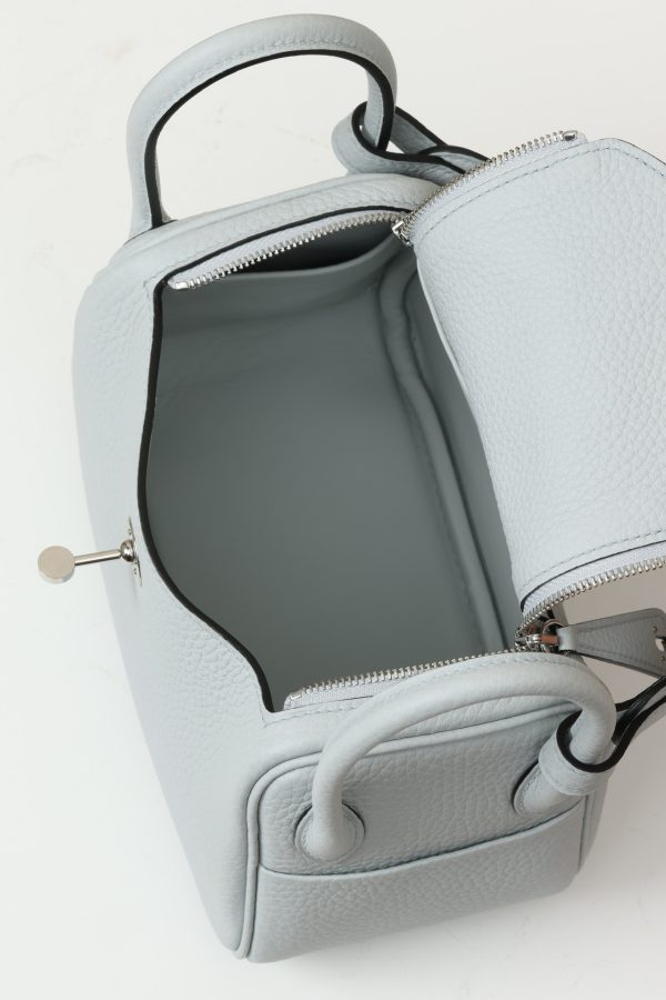 Lindy Mini Clemence Blue Pale (08) Palladium Hardware - Image 4