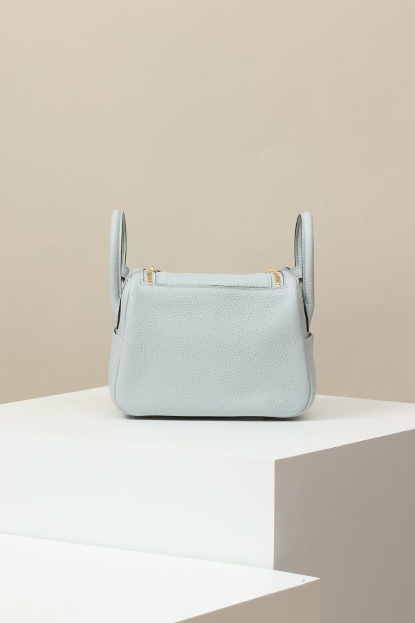 Lindy Mini Clemence Blue Pale (08) Gold Hardware - Image 3