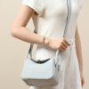 Lindy Mini Clemence Blue Pale (08) Gold Hardware - Image 8