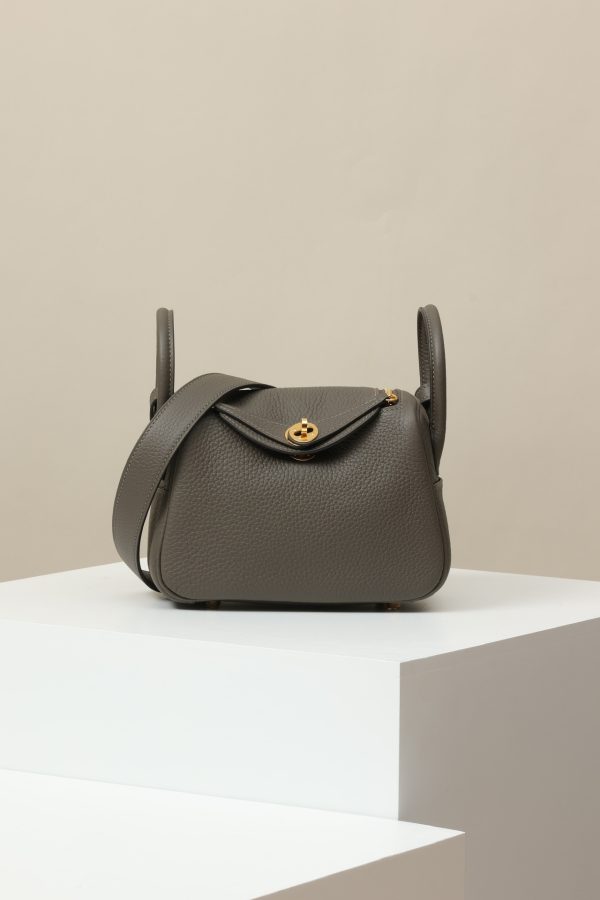 Lindy Mini Clemence Etain (8F) Gold Hardware
