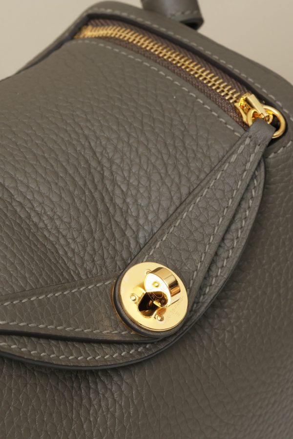 Lindy Mini Clemence Etain (8F) Gold Hardware - Image 7