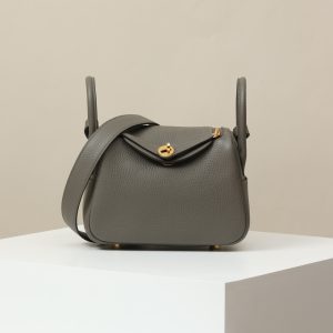 Lindy Clemence Gris Meyer (0L) Gold Hardware