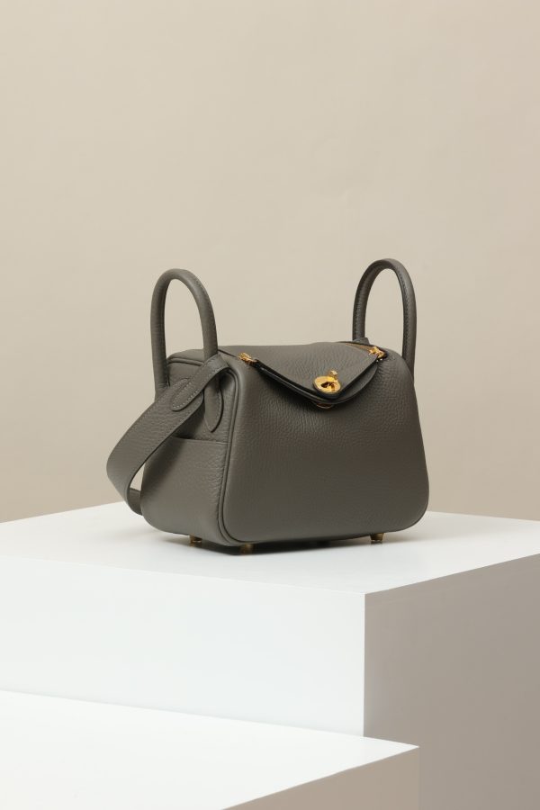Lindy Clemence Gris Meyer (0L) Gold Hardware - Image 2