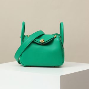 Lindy Mini Clemence Menthe (6W) Gold Hardware