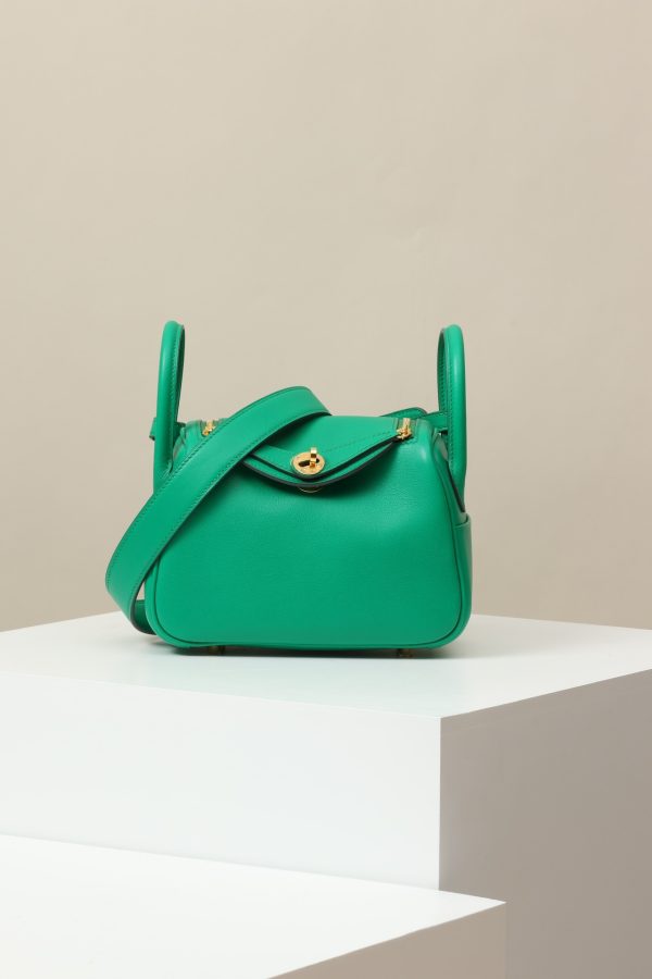 Lindy Mini Clemence Menthe (6W) Gold Hardware