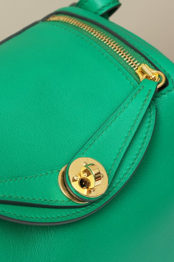 Lindy Mini Clemence Menthe (6W) Gold Hardware - Image 8