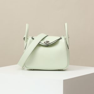 Lindy Mini Clemence Vert Fizz (0S) Palladium Hardware