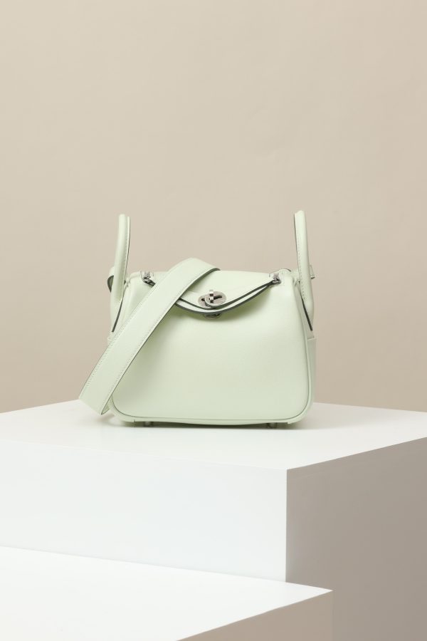Lindy Mini Clemence Vert Fizz (0S) Palladium Hardware