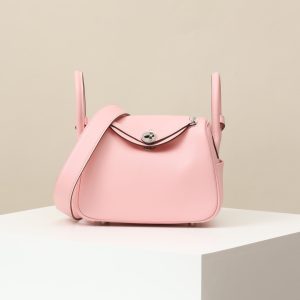 Lindy Mini Clemence Rose Sakura (3Q) Palladium Hardware