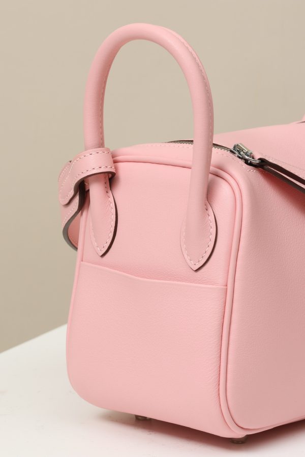 Lindy Mini Clemence Rose Sakura (3Q) Palladium Hardware - Image 6