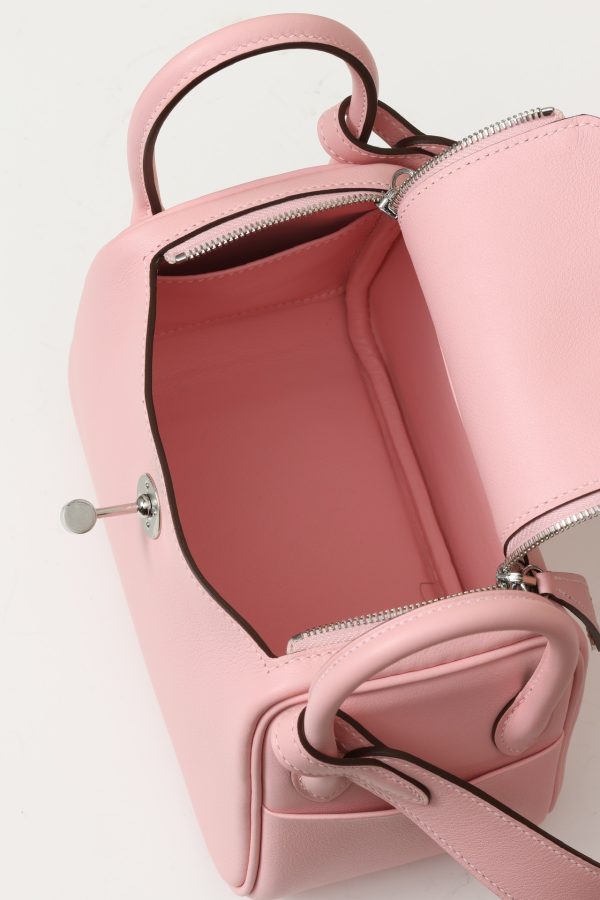 Lindy Mini Clemence Rose Sakura (3Q) Palladium Hardware - Image 4