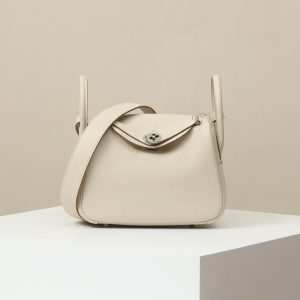 Lindy Mini Clemence Craie (10) Palladium Hardware