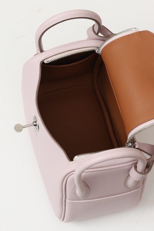 Lindy Mini Clemence Mauve Pale (09) Palladium Hardware - Image 7