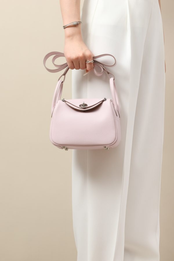 Lindy Mini Clemence Mauve Pale (09) Palladium Hardware - Image 8