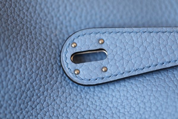 Lindy 26 Clemence Blue Paradise (2T) Palladium Hardware - Image 4
