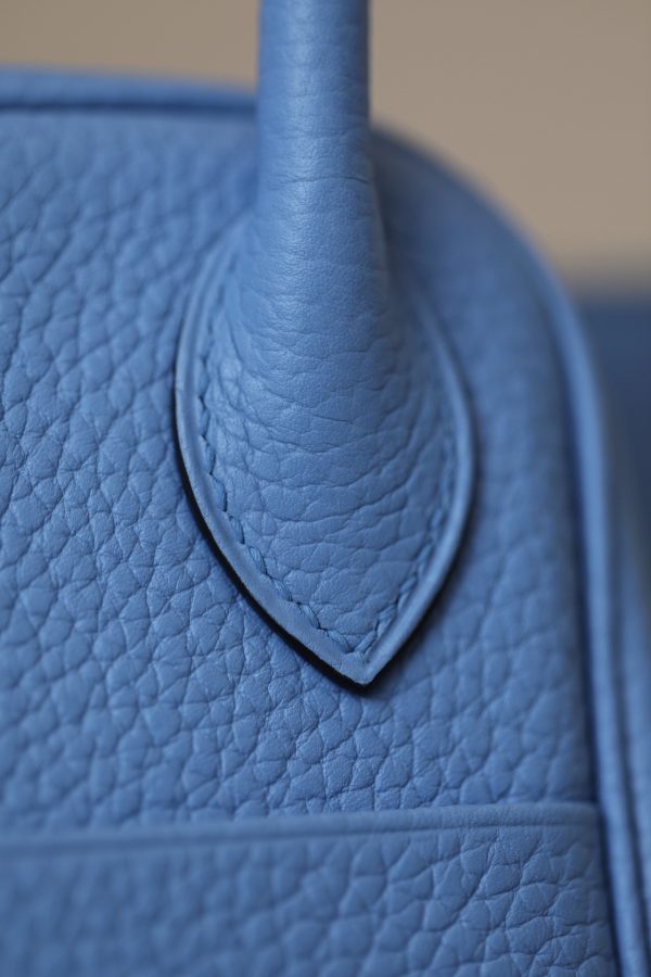 Lindy 26 Clemence Blue Paradise (2T) Palladium Hardware - Image 8