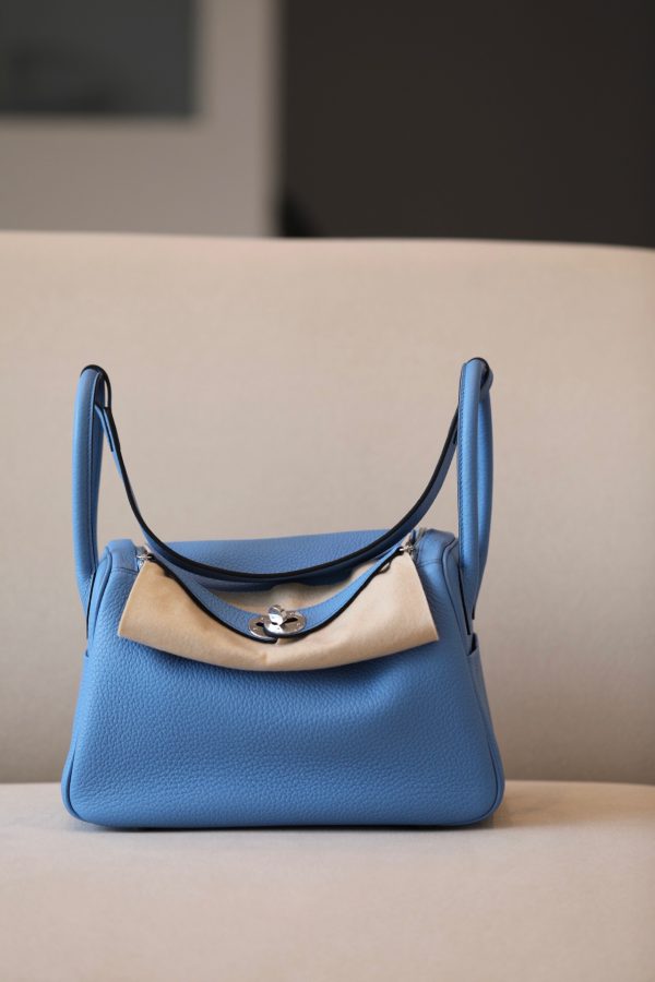 Lindy 26 Clemence Blue Paradise (2T) Palladium Hardware